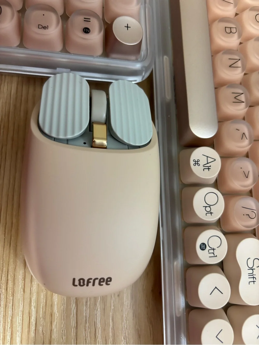 Lofree Foundation Wireless Keyboard, Mouse & Numeric Keypad Set